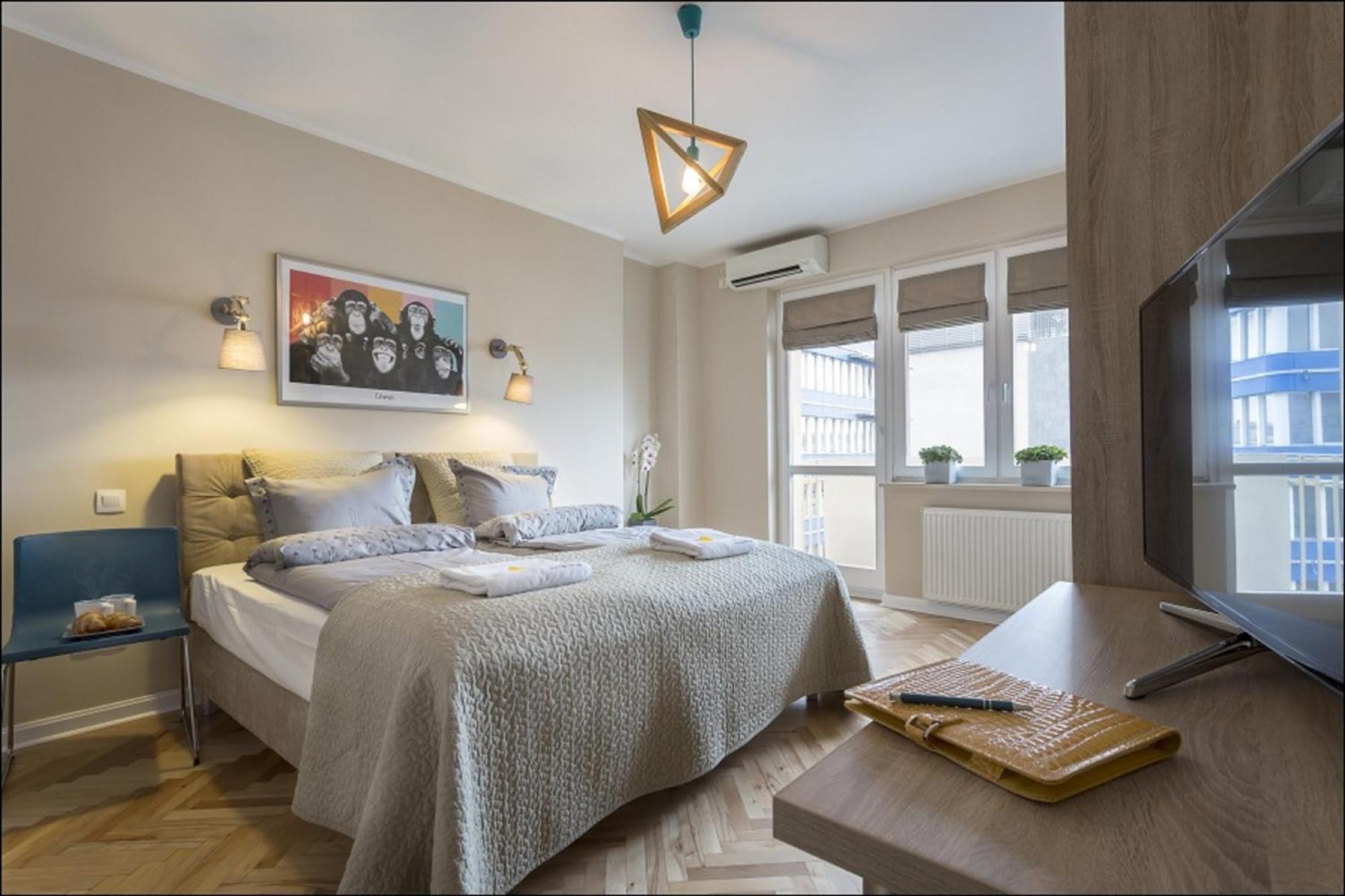 ורשה P&O City Center Apartments מראה חיצוני תמונה