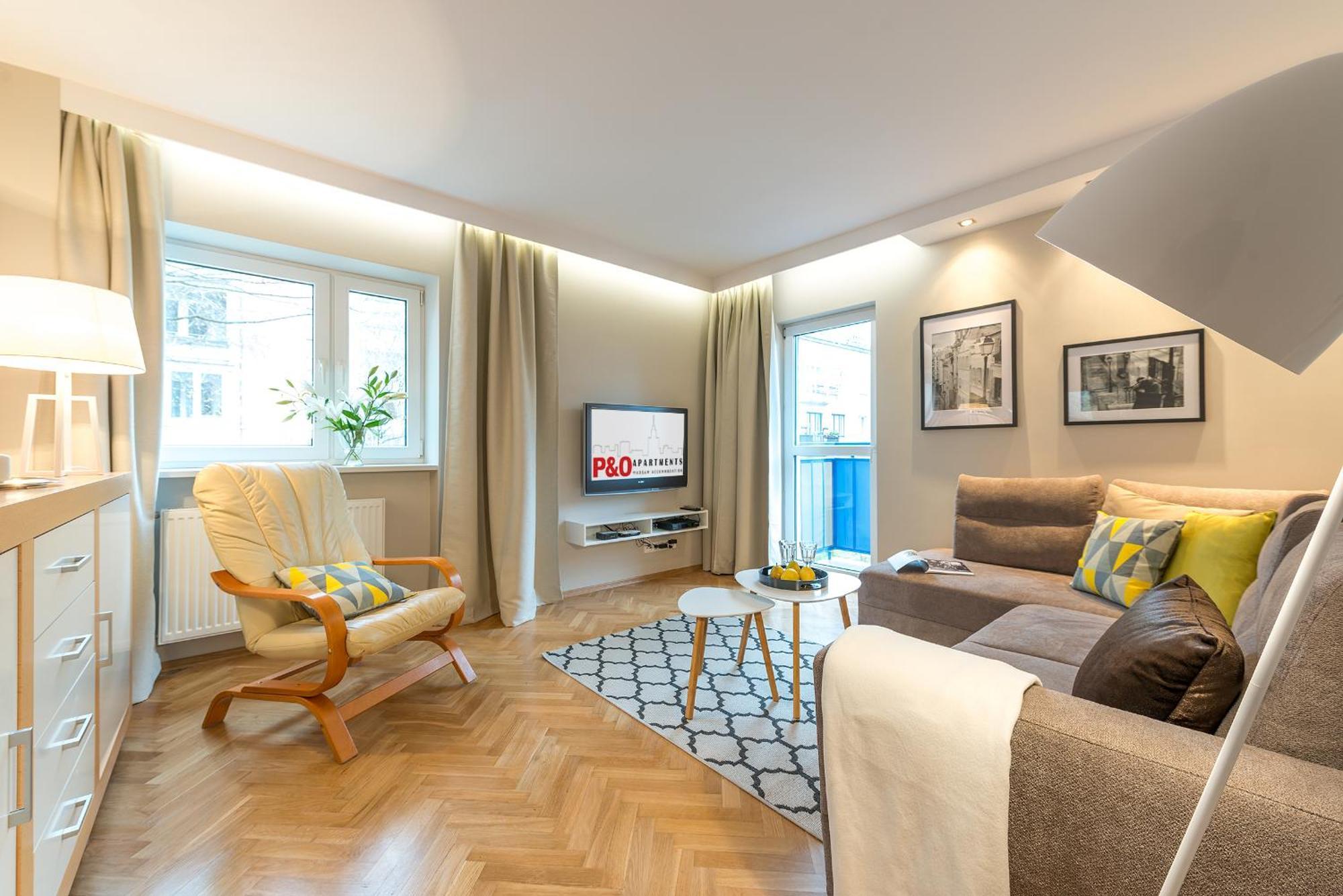 ורשה P&O City Center Apartments מראה חיצוני תמונה